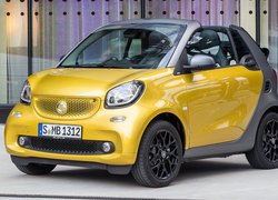 Żółty, Smart Fortwo, Cabrio