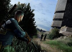 Snajper z bronią z gry Sniper Elite 5