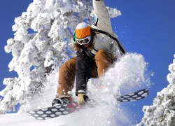 Śnieg, Snowbording