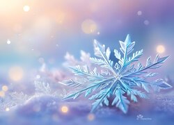 Śnieżynka w grafice
