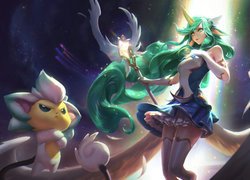 Gra, League of Legends, Postaci, Shisa, Soraka, Gwiezdne Dziecko