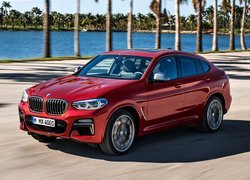 Czerwone, BMW X4, 2018