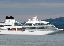 Statek pasażerski, Wycieczkowy, Liniowiec, MV Seabourn Quest, Morze