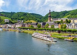 Statki na rzece w Cochem