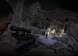 Strzelec z gry komputerowej Sniper Elite 3: Afrika