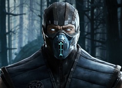 Sub-zero wojownik z gry komputerowej Mortal Kombat