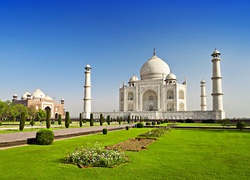 Świątynia Tadż Mahal w Indiach