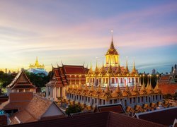 Świątynia Wat Ratchantdarm w Bangkoku
