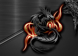 Symbol smoka w grafice