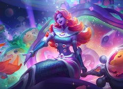 League of Legends, Postać, Nami, Syrena, Ryby, Głębia