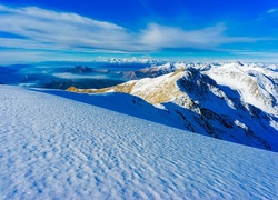 Szczyt Monte Bregagno we włoskich Alpach