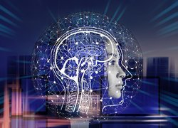 Sztuczna, Inteligencja, Mózg, Informatyka, Technologia, 2D
