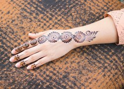 Tatuaż, Henna, Ręka