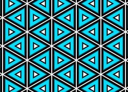 Tekstura w niebieskie trójkąty