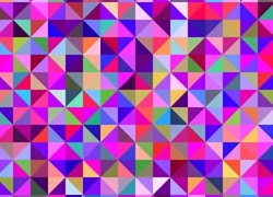Tekstura z kolorowymi trójkątami