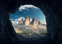 Tre Cime di Lavaredo w Dolomitach