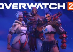 Overwatch 2, Postacie, Kobiety, Sojourn, Junker Queen, Mężczyzna, Doomfist, Plakat