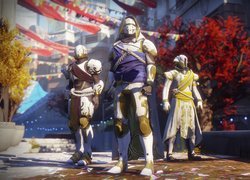 Trzy postacie z gry Destiny 2