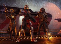 Trzy, Postacie, Czarownik, Tytan, Łowca, Gra, Destiny 2