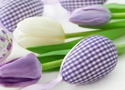 Wielkanoc, Pisanki, Tulipany