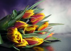 Kwiaty, Tulipany, Bukiet