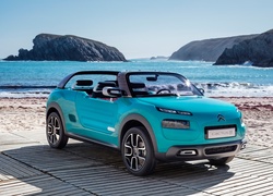 Turkusowy Citroen C4 Cactus M rocznik 2015