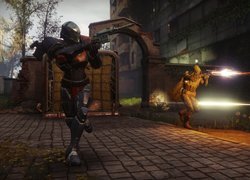 Uzbrojone postacie z gry Destiny 2