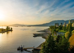 Vancouver u ujścia rzeki Fraser