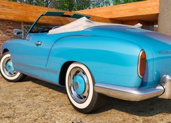 Volkswagen Karmann Ghia Cabrio, 1955, Zabytkowy