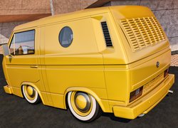 Żółty, Volkswagen T3 Transporter