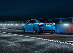 Volvo S60 Polestar, 2013, Droga, Noc