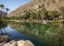 Wadi Bani Khalid w Omanie