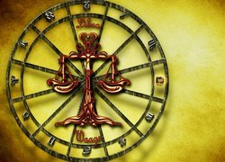 Znak zodiaku, Waga, Grafika
