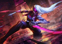 Walcząca Katarina z gry League of Legends