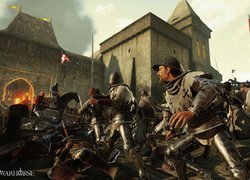 Zamek, Rycerze, Walka, Gra, Kingdom Come Deliverance