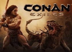 Walka z tygrysem w grze Conan Exiles