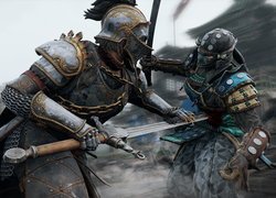 Gra, For Honor, Rycerz, Warmonger, Samuraj