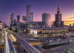 Warszawa o świcie