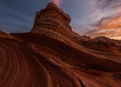 Skały, White Pocket, Vermilion Cliffs, Arizona, Stany Zjednoczone
