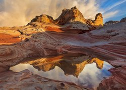 Formacje skalne, White Pocket, Skała, Vermilion Cliffs National Monument, Arizona, Stany Zjednoczone
