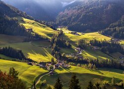 Santa Maddalena, Dolina, Domy, Góry, Włochy