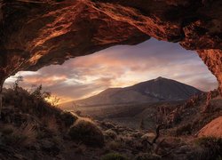 Hiszpania, Teneryfa, Skały, Góra, Teide