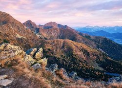 Skaliste, Góry, Niskie Taury, Skały, Drzewa, Trawa, Austria