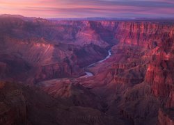 Park Narodowy Wielkiego Kanionu, Wielki Kanion Kolorado, Grand Canyon, Rzeka, Kolorado River, Stany Zjednoczone