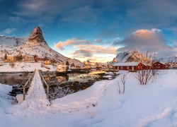 Wioska Reine na norweskich Lofotach