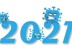 Nowy Rok, 2021, Wirusy, Koronawirus