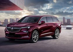 Wiśniowy, Buick Enclave Avenir, 2021