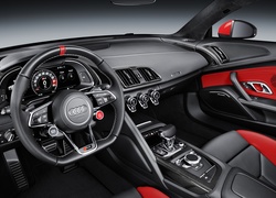 Wnętrze Audi R8 Coupe Audi Sport Edition z roku 2017
