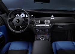 Wnętrze auta Rolls Royce Wraith Black Badge rocznik 2017