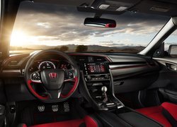 Honda Civic Type R, 2017, Kokpit, Okno